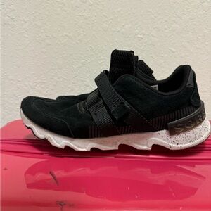 Sorel Kids Black and White Sneakers